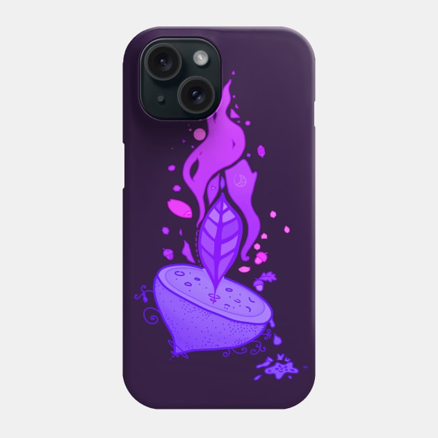Purple doodle Phone Case by moonlitdoodl