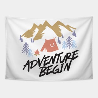 Our Adventure Begin Tapestry