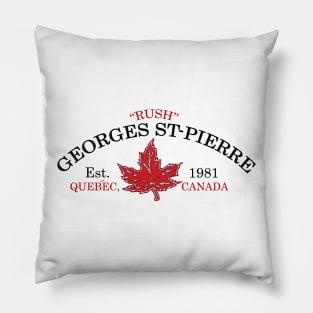 Georges "Rush" St-Pierre Pillow