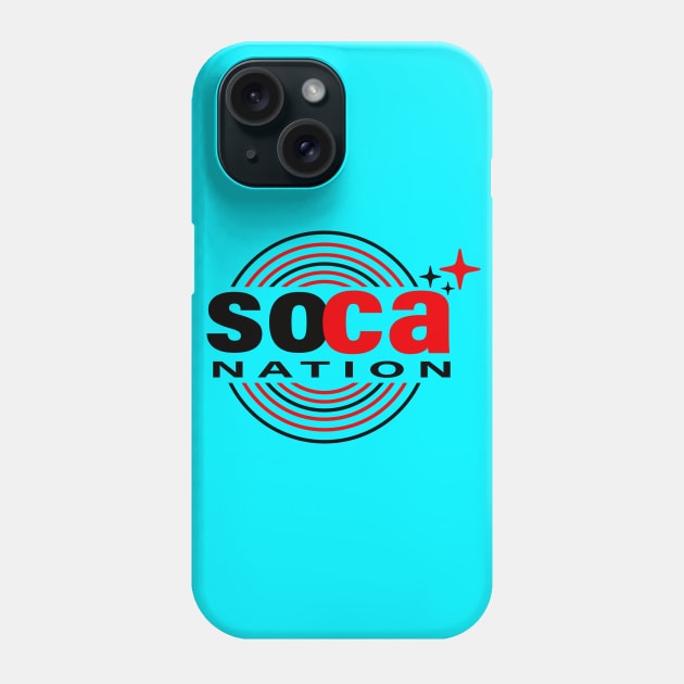 Trini Soca Nation Phone Case by MojoME