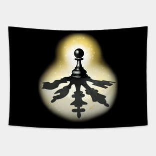 Motivation - the power within - Chess pieces Tapestry