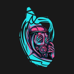 mask tshirt design T-Shirt