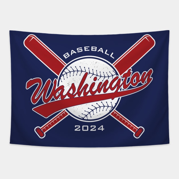 Nationals 2024 Tapestry by Nagorniak