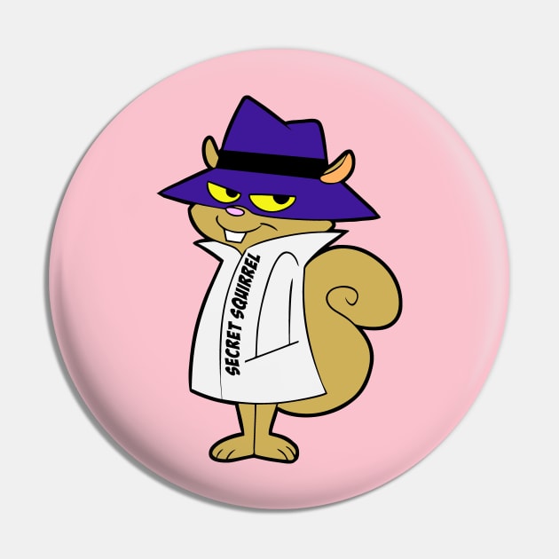 Secret Squirrel Pin by ManulaCo