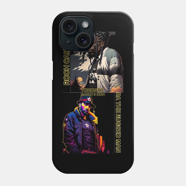 Roch, Rugged Man, March 9th 2024 Concert Phone Case by Doctor Doom's Generic Latverian Storefront