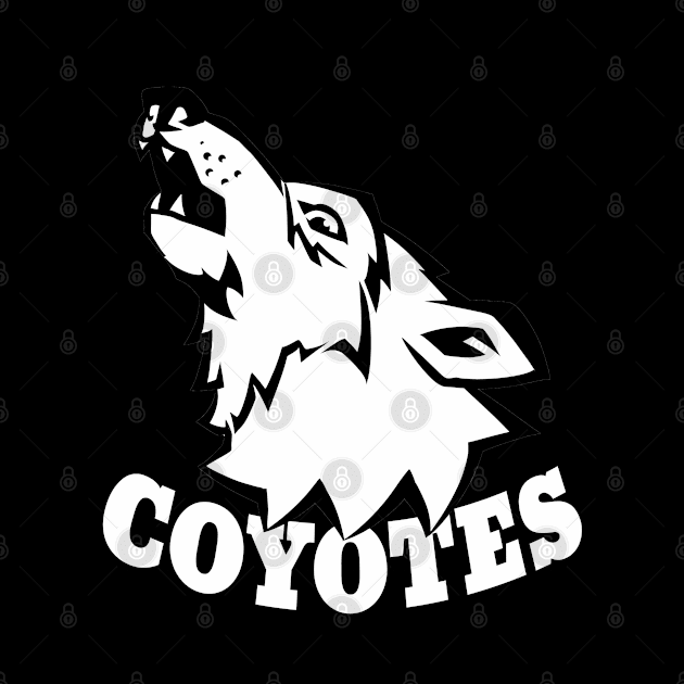 Coyotes Mascot by Generic Mascots