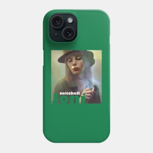 Joni Mitchell Smoking Phone Case