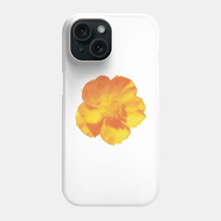 Golden Buttercup Flower Phone Case