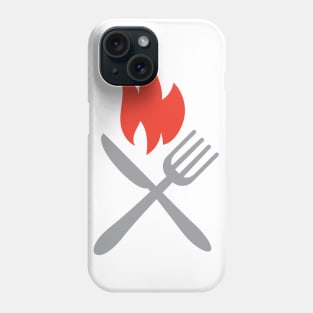 Crossed Forks Phone Case