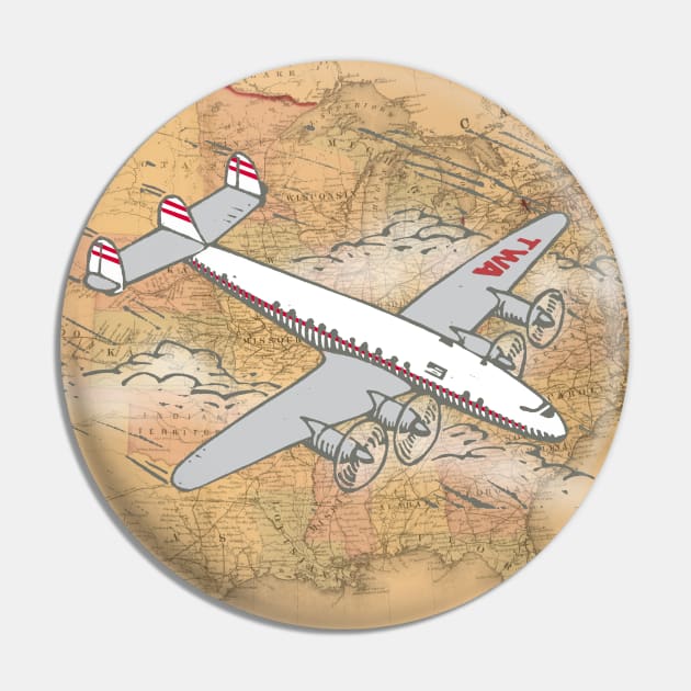 Lockheed Constellation Pin by WonderWebb