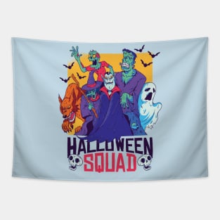 Halloween Squad Tapestry