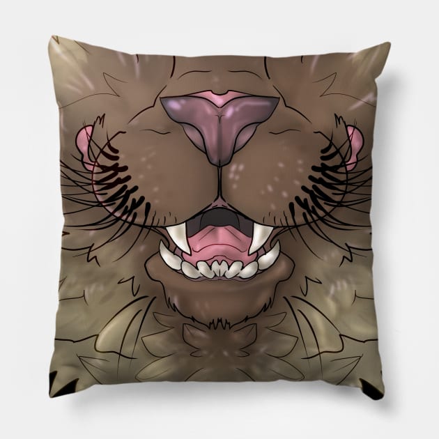 Seal Point Cat Mask Pillow by Acteus