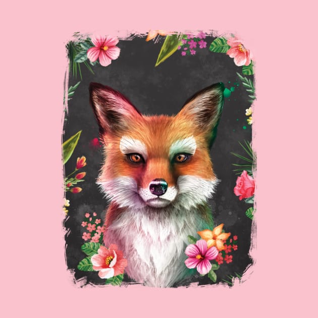 Fox of spring by RubyArt