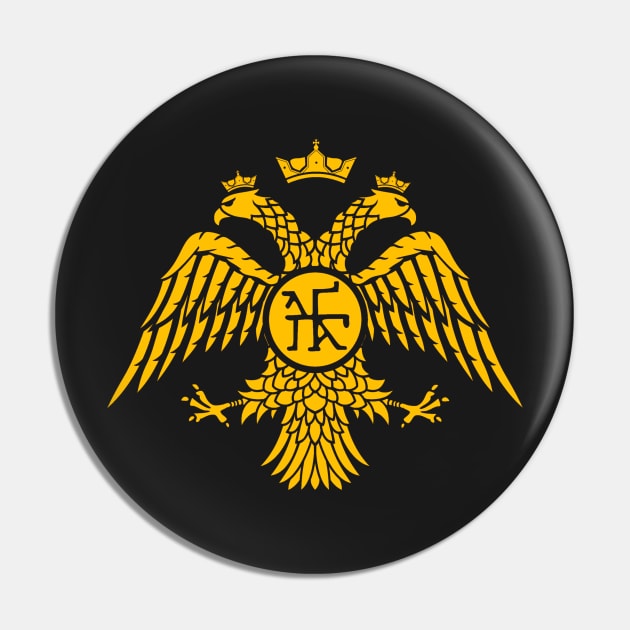 Palaiologos Dynasty - Constantinople Byzantine Eagle Pin by MeatMan