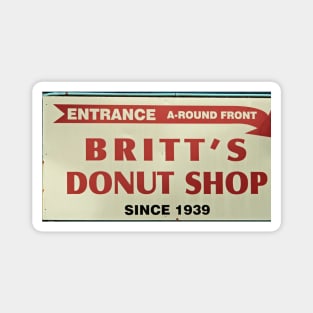 Britts Famous Doughnuts Magnet