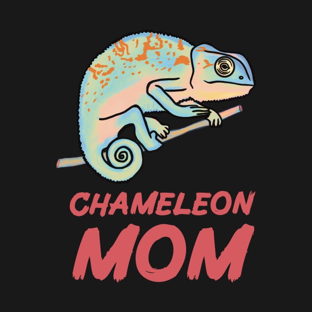 Pastel Chameleon Mom fro Chameleon Lovers by Mochi Merch