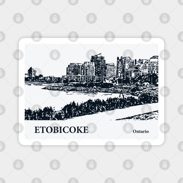 Etobicoke - Ontario Magnet by Lakeric