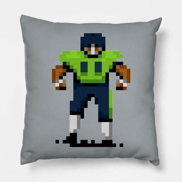 16-Bit Football - Seattle Pillow by The Pixel League