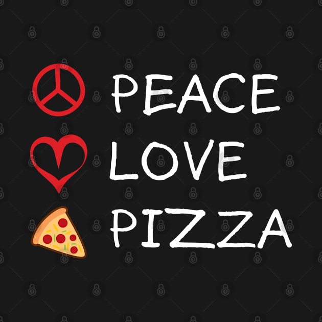 Peace. Love. Pizza. by orumcartoons