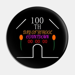 100 days of school Pin