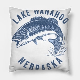 Lake Wanahoo Nebraska Pillow