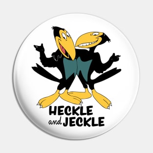 Heckle and Jeckle - Old Cartoon Pin