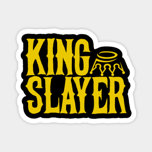 Gold King Crown Slayer Magnet