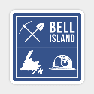 Bell Island II || Newfoundland and Labrador || Gifts || Souvenirs || Clothing Magnet