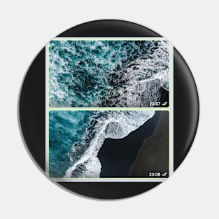 Whatsapp Black sand coast Pin