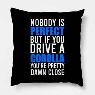 Corolla Owners Pillow