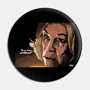 The Bear "The Matriarch" Donna Berzatto portrait (digital) Pin