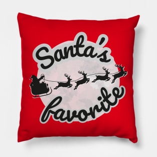 Santa's Favorite Pillow