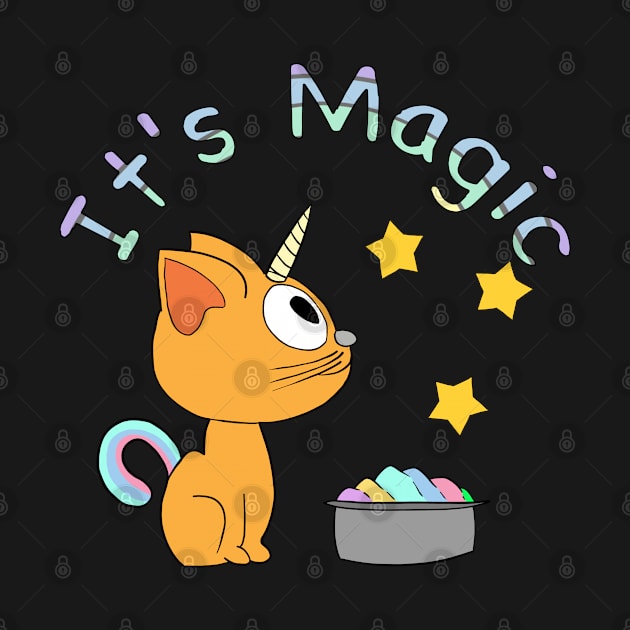 Caticorn - IT's MAGIC unites a cat and a unicorn by ro83land