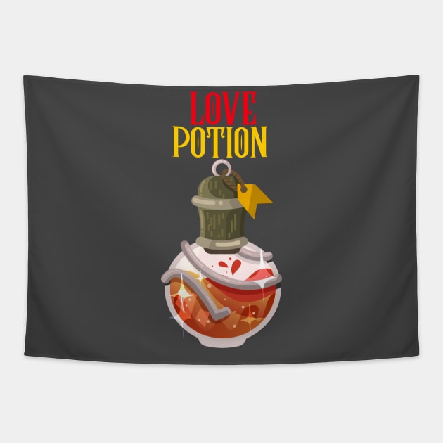 Love Potion Art Tapestry by Eva Wolf