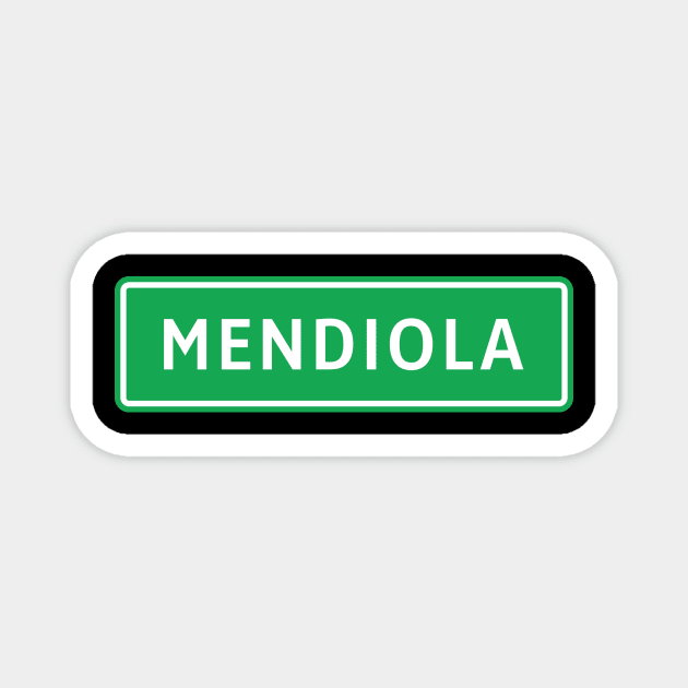 Mendiola Street Manila Magnet by oddiTeesPH