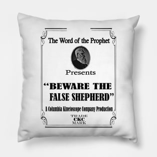 The Word of Comstock! Pillow