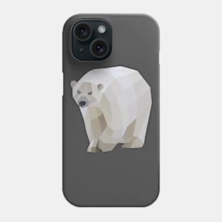 Geometric Polar Bear Phone Case