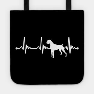 Boxer Puppy Heartbeat Tote