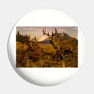 lla deer Pin