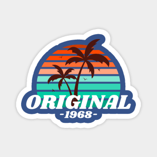 Original 1968 Palm Trees Magnet