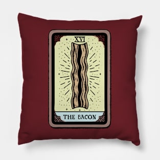 Magical Bacon Strip Fortune Telling Pillow