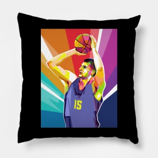 NIKOLA JOKIC POP ART Pillow