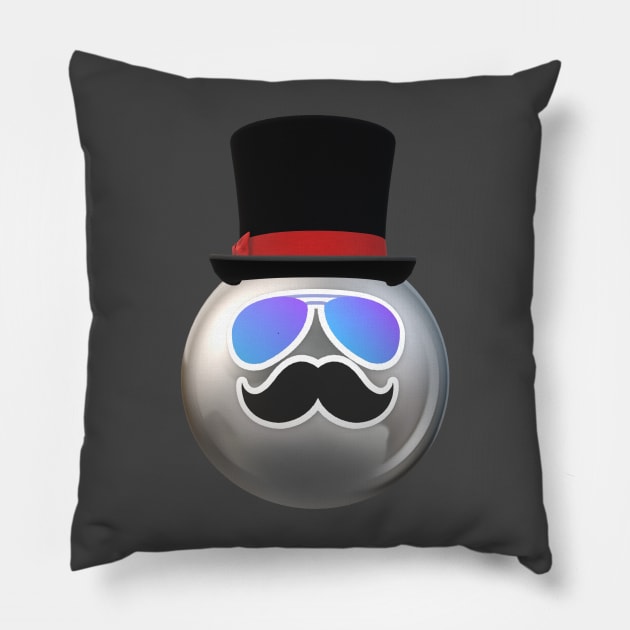 Debonair Robot Pillow by Uberhunt Un-unique designs