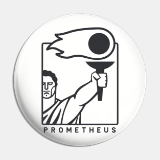 Minimalist art of Prometheus. For Geek mythology fans Pin