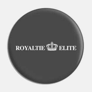 Royaltie White Print Pin