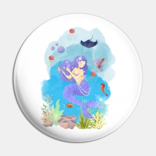 Sea Bottom Pin