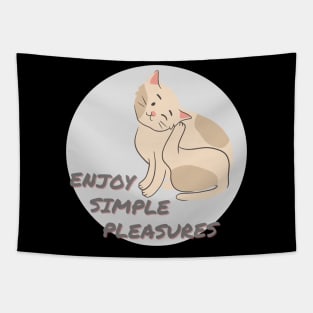 Simple Pleasures Kitty Cat Tapestry