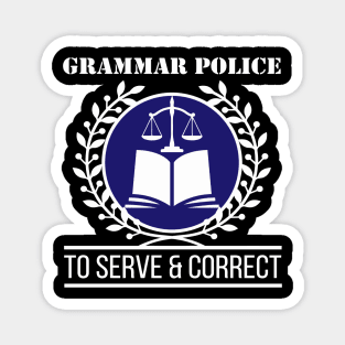 Grammar Police Magnet