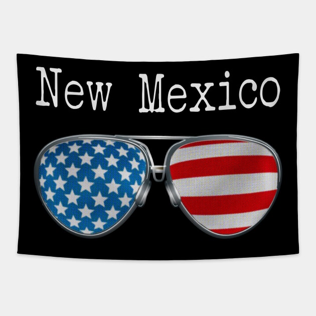 AMERICA PILOT GLASSES NEW MEXICO Tapestry by SAMELVES