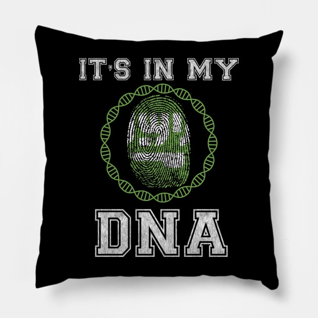 Saudi Arabia  It's In My DNA - Gift for Saudi Arabian 2 From Saudi Arabia Pillow by Country Flags
